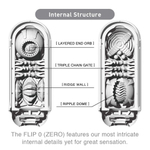Белый мастурбатор Flip Zero (Цвет: белый)
