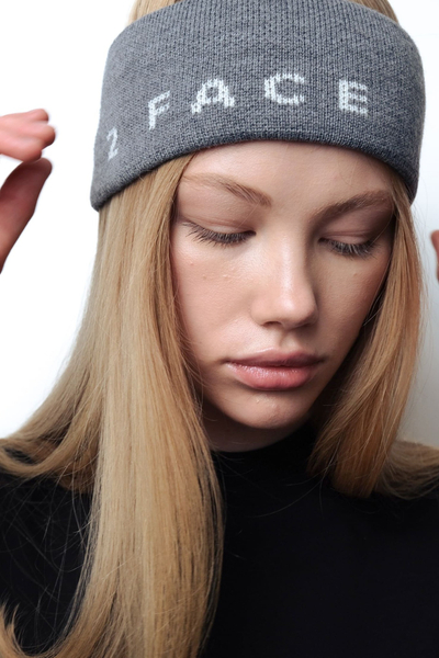 Головной убор Headband серый