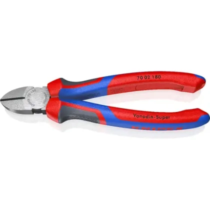 Кусачки боковые черненые 180 мм Knipex 70 02 180