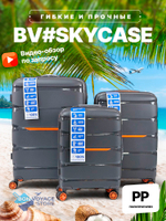 Ручная кладь Bon-Voyage PP Skycase#3, Серый, S