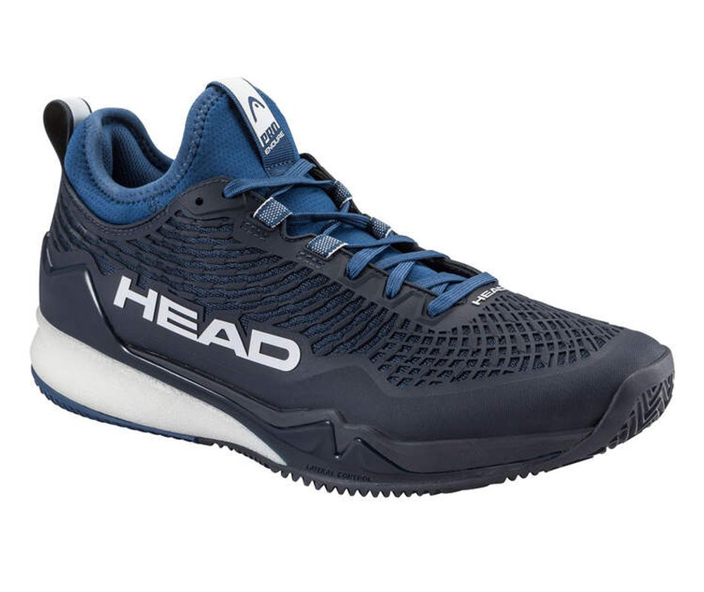 Мужские теннисные кроссовки Head Endure Pro Clay - navy/dark blue