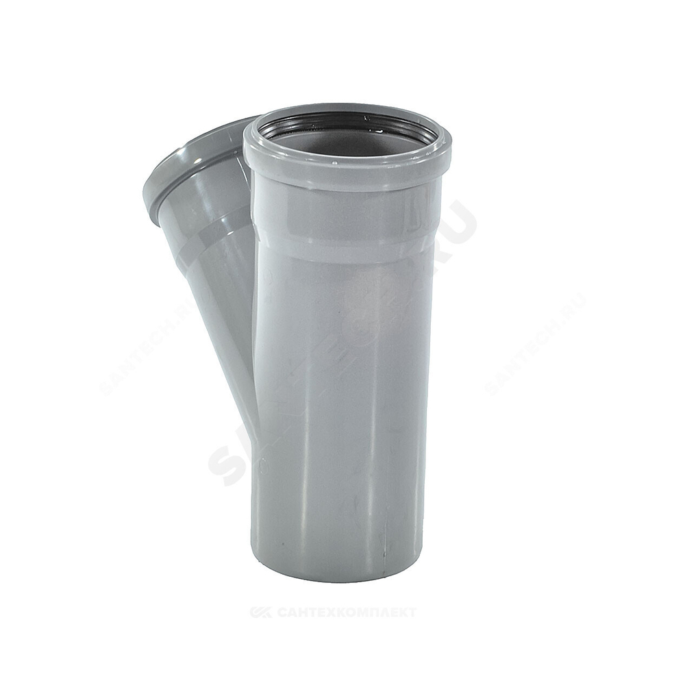Тройник PP-H серая HT HTEA Дн 32х32х67гр б/нап в/к Ostendorf 110300