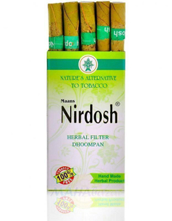 Сигареты с фильтром без никотина и табака Нирдош Nirdosh 10шт