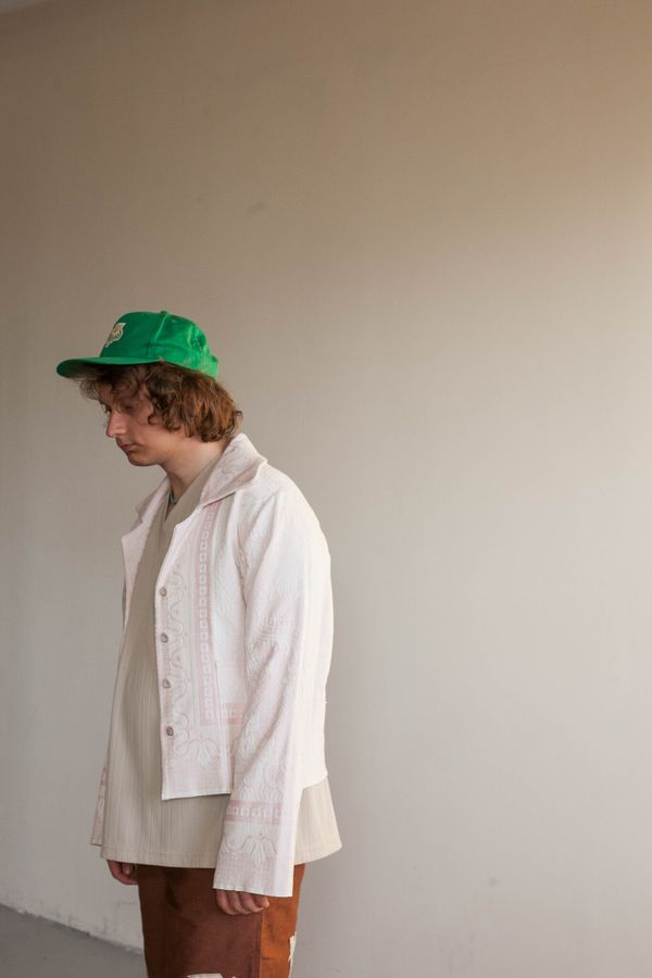 Рубашка Delicate Pink Overshirt - фото 5