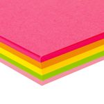 Бумага цветная BRAUBERG, А4, 75г/м, 100 л, (5цв.х20л), НЕОН, для офисной техники, 116667