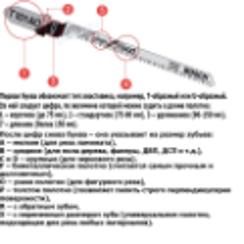 Пилки для лобзика 75х50мм чист.фигур распил Т101АО ЗОЛОТО(5шт), , упак