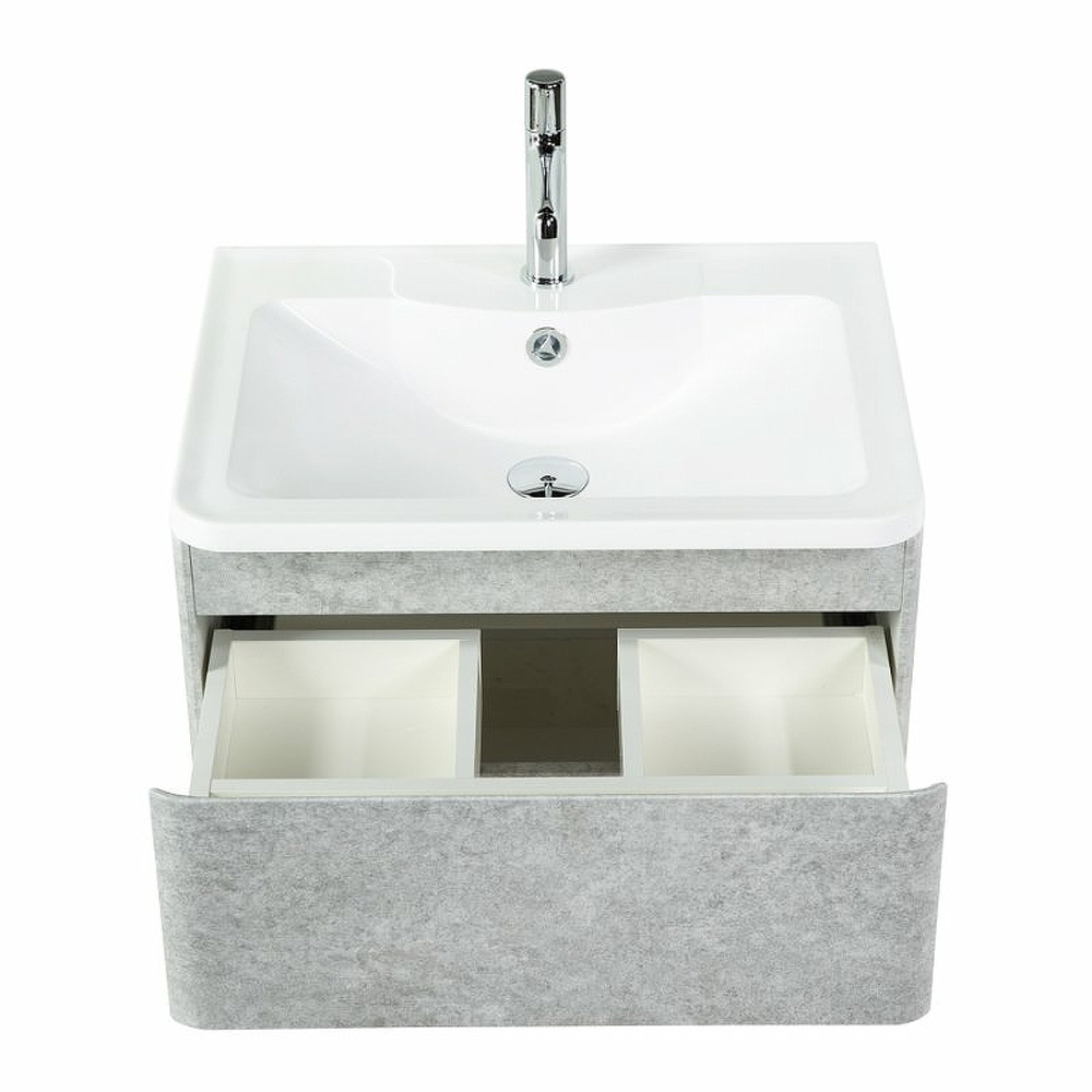 Тумба под раковину BelBagno ACQUA-600-2C-SO-BL подвесная Bianco Lucido
