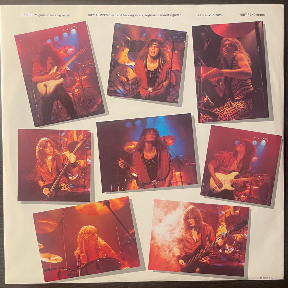 Europe - Wings Of Tomorrow (Голландия 1987г.)