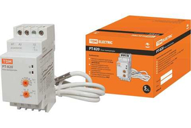Реле температуры РТ-820 (-5+40С, 24-240В,AC/DC, с датч.IP67) TDM SQ1508-0001