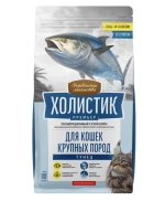 ДЕРЕВЕНСКИЕ ЛАКОМСТВА Холистик Сухой корм для кошек крупных пород с тунцом 0,4 кг