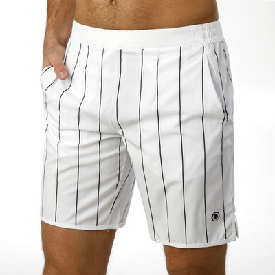 Мужские теннисные шорты Tennis-Point Stripes Shorts Special Edition Men - White, Black