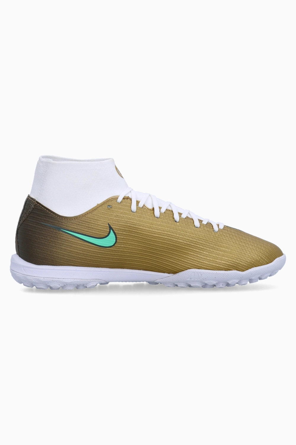 Сороконожки Nike Zoom Mercurial Superfly 11 Academy High Mbappe TF - желтый
