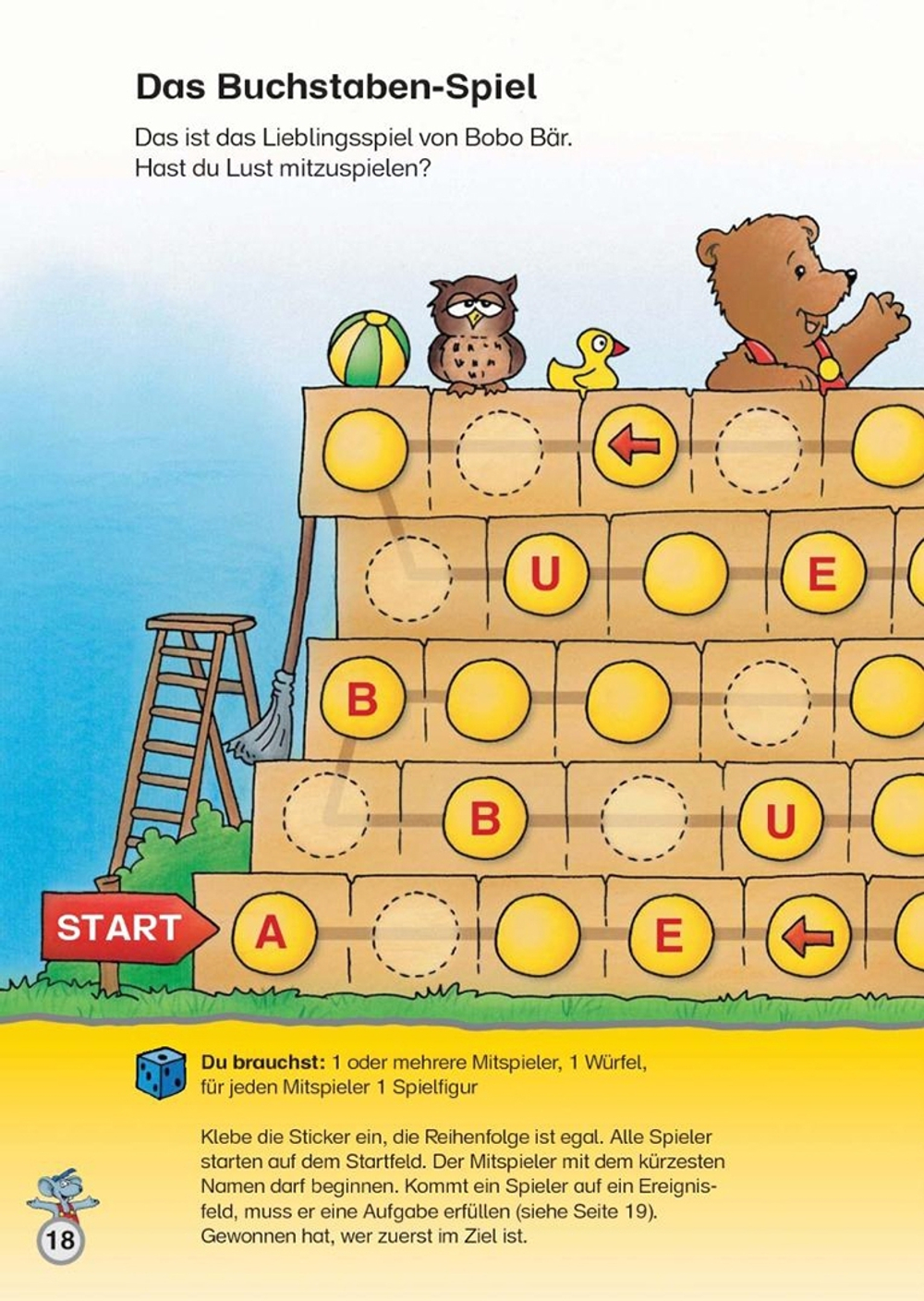Spielerisch Deutsch Lernen, Buchstaben und Worter – Lernstufe 1