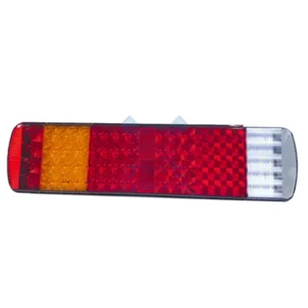 Фонарь задний UNIVERSAL IVECO, MAN 0093 12-24В с AMP разъем Левый LED