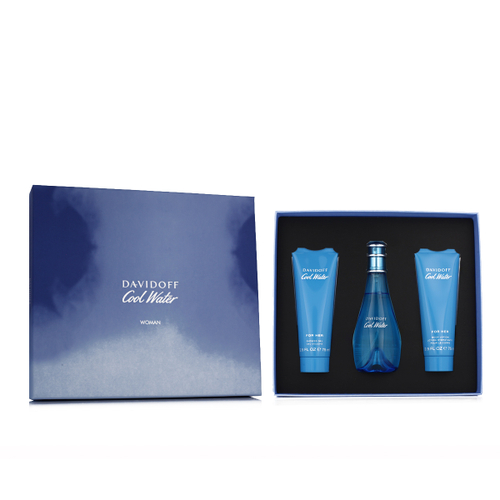 Davidoff Cool Water for Women EDT 100 ml + SG 75 ml + BL 75 ml (woman) 1 pcs