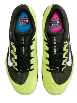 Женские теннисные кроссовки Nike Zoom Vapor 12 Premium - black/light lemon twist/blue ribbon heather/white