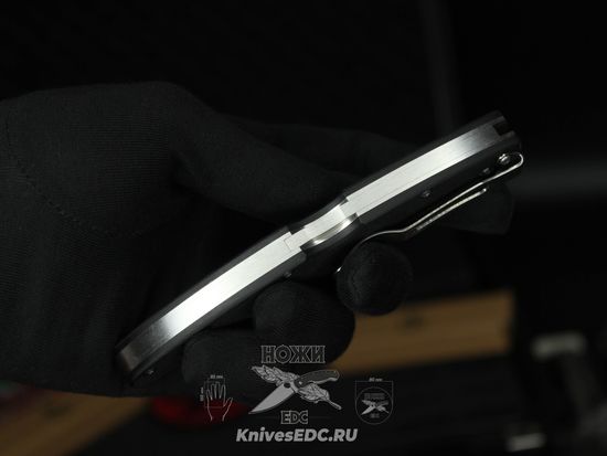 Складной нож Steelclaw Коп-1 сталь D2, рукоять G10 черный