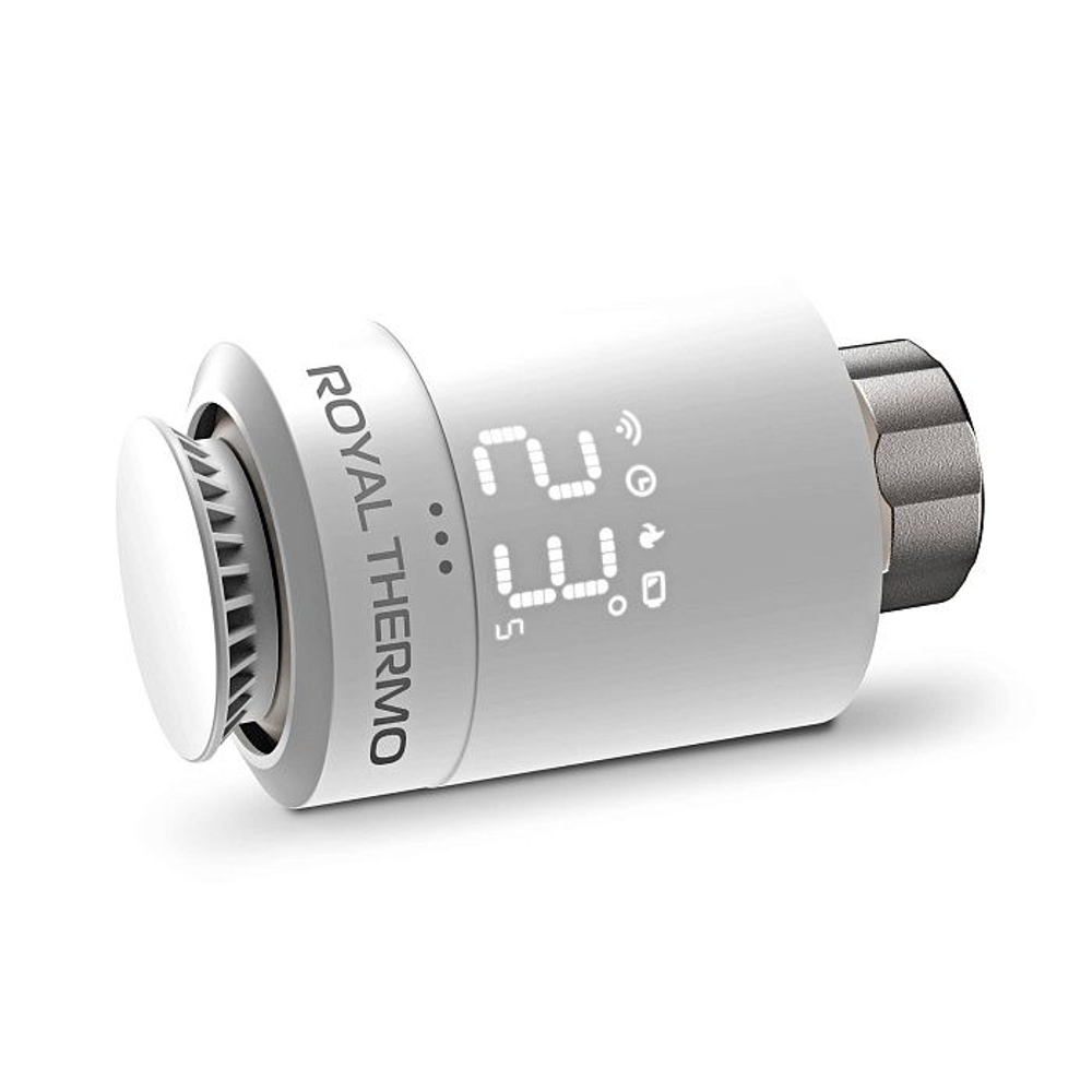 Термоголовка электронная Royal THERMO Smart Heat, белая RTE 77.001