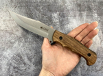 Туристический  нож Caspian AUS-8 StoneWash Орех, Kizlyar Supreme,4650065057356