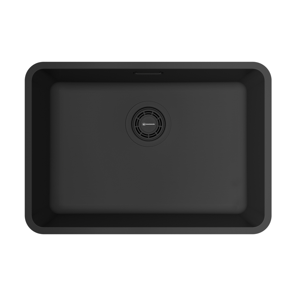 кухонная мойка Omoikiri Omi 53-U/I Ultra Mini-GB нерж. сталь/графит