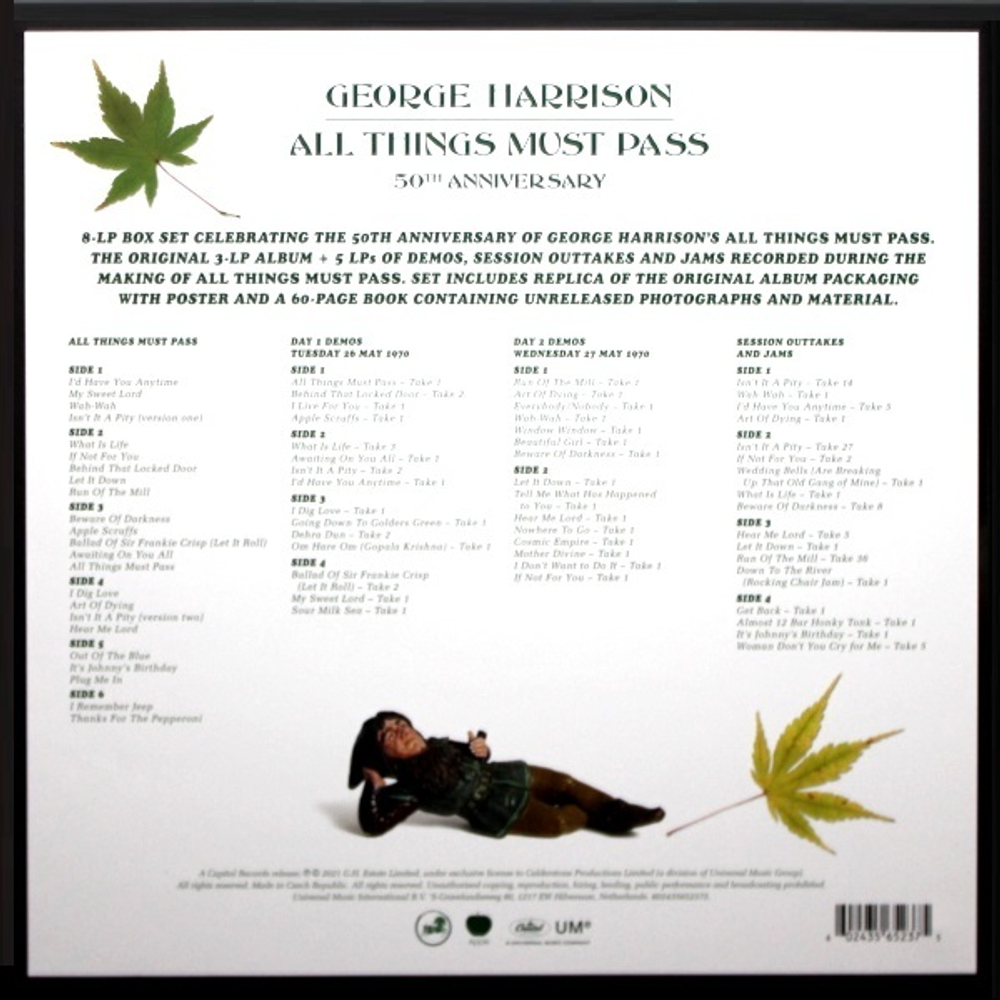 George Harrison / All Things Must Pass (50th Anniversary Box Set Edition)(8LP)