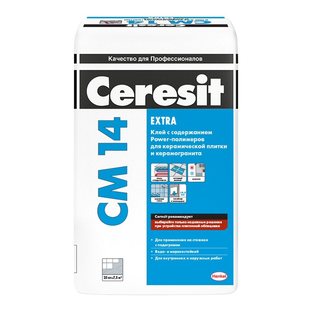 Клей для плитки Сeresit СМ 14 25 кг