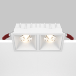 Встраиваемый светодиодный светильник Maytoni Alfa LED DL043-02-15W3K-SQ-W