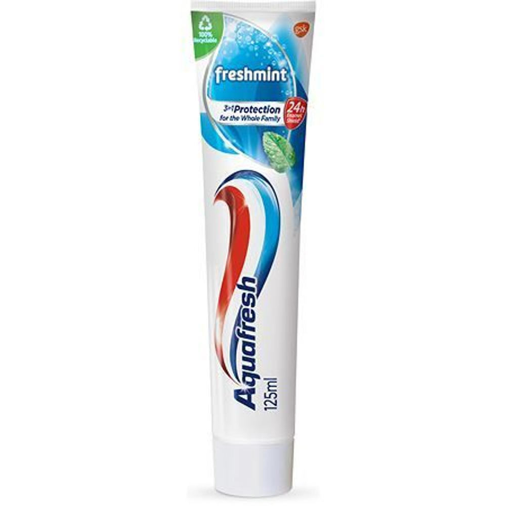Зубная паста Aquafresh triple Protection Freshmint тройная защита 125 мл (из Финляндии)