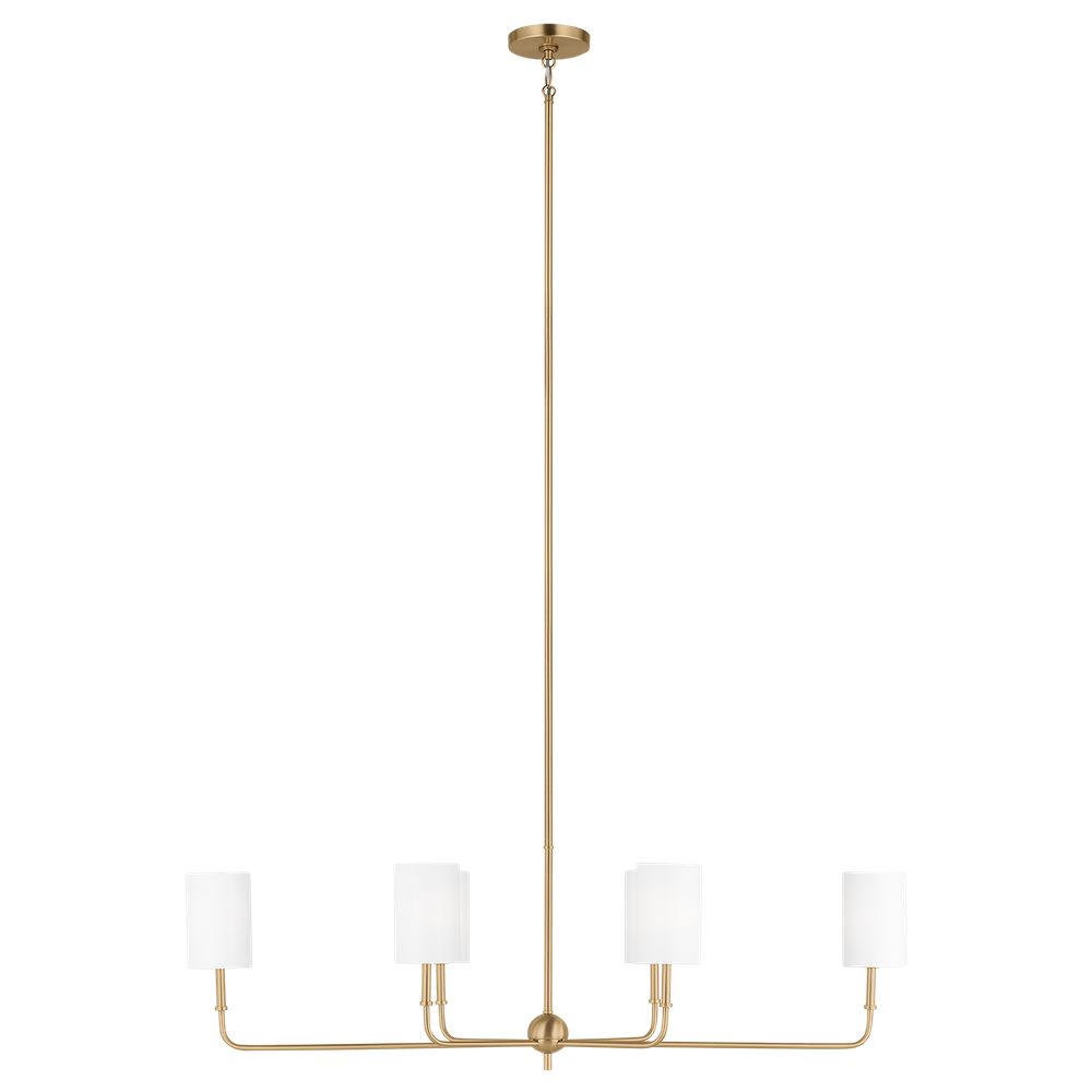 Люстра Visual Comfort Foxdale Six Light Linear Chandelier