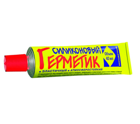 Герметик силиконовый Новбытхим, белый (0,04 л) 201591