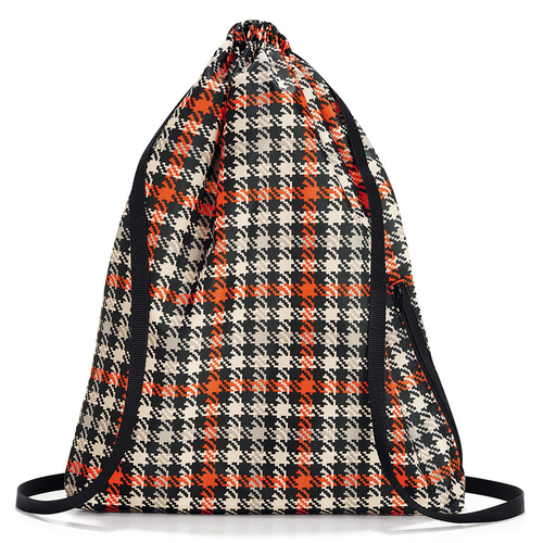 Рюкзак складной mini maxi sacpack glencheck red