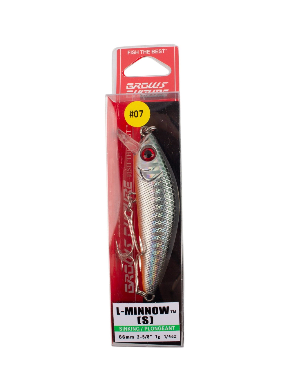 Воблер минноу L Minnow 66 мм 7 г цвет #07