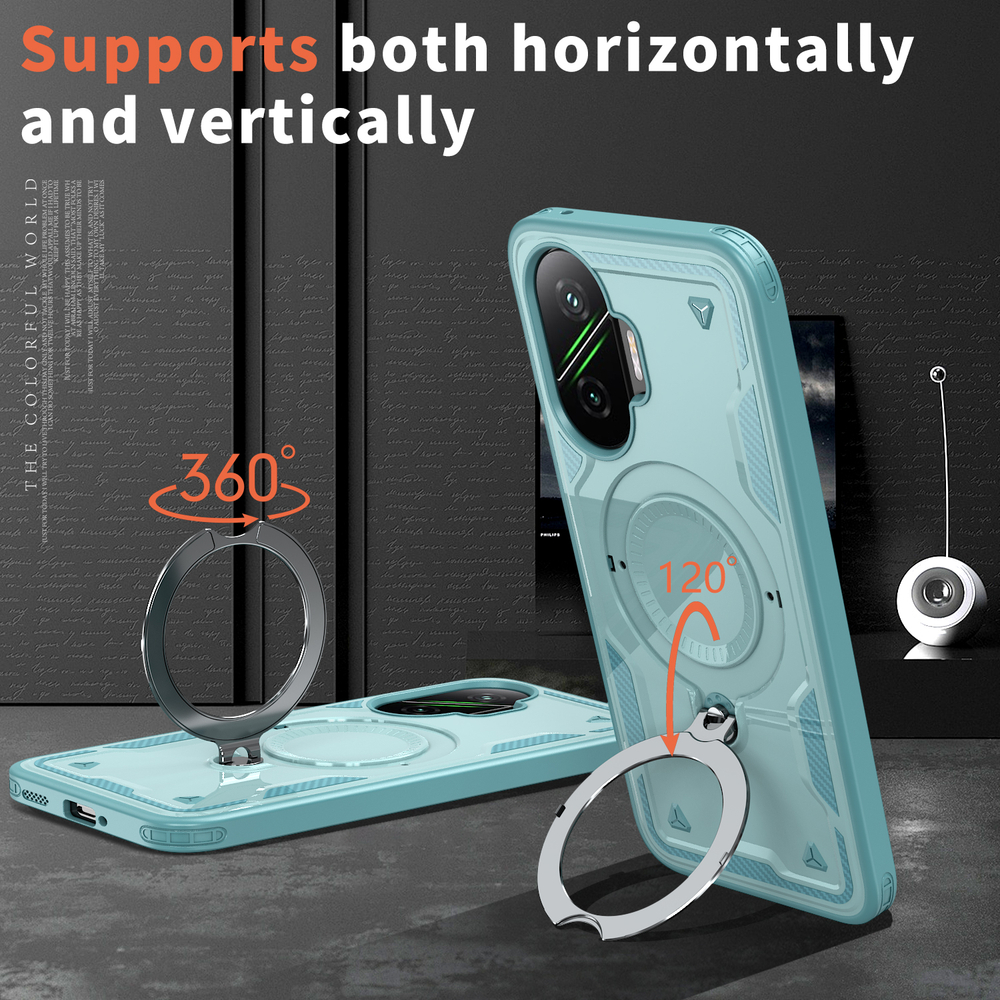 Чехол Magneto Case с кольцом для Poco F7 5G