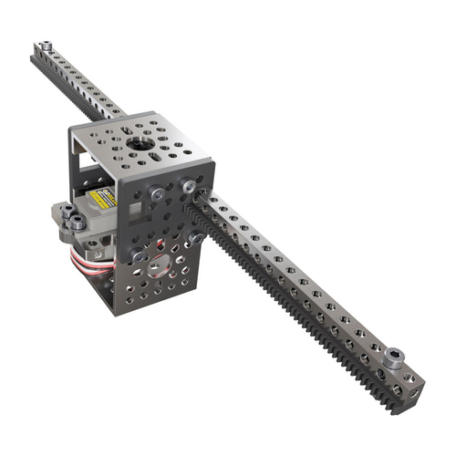 Servo-Driven Gear Rack Kit (27kg Thrust, 60 mm/sec, Single Gear Rack)