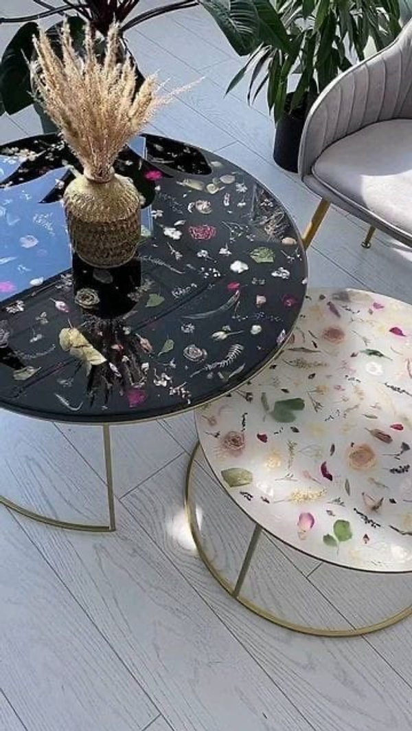 ЭКСКЛЮЗИВ СТОЛ ИЗ ЭПОКСИДНОЙ СМОЛЫ