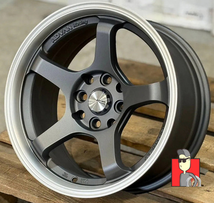 Комплект дисков Advan Racing GT 15x7 et20 4x100/4x114.3
