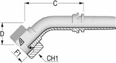 Фитинг DN 25 BSP (Г) 1 (45)