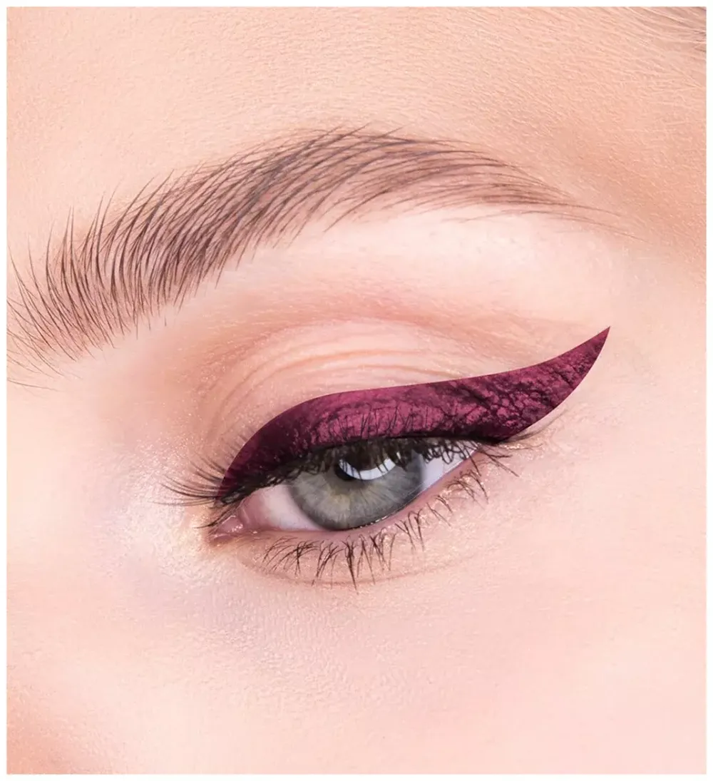 Сияющая цветная подводка для глаз LuxVisage Metal Hype Eyeliner - 01 Volcanic Fire