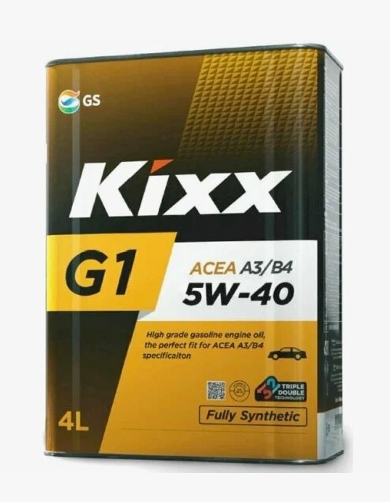 Масло моторное Kixx G1 A3/B4 5W-40 Масло моторное Kixx G1 A3/B4 5W-40