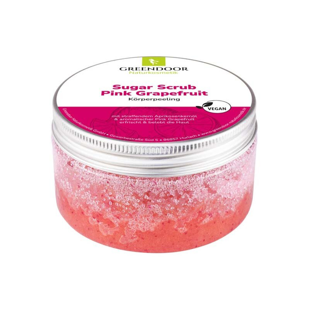 Скраб для тела Sugar Scrub Body Scrub - Розовый грейпфрут Greendoor Naturkosmetik, 230 гр