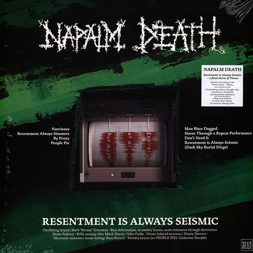 Napalm Death Resentment Is Always Seismic – A Final Throw Of Throes