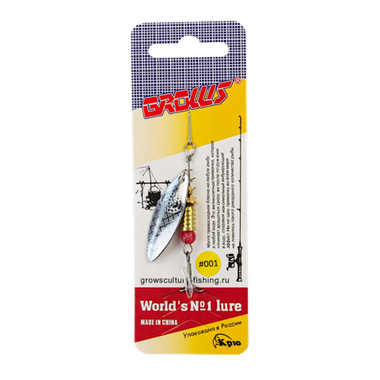 Блесна вращ. Grows Culture DZP A1 4.5г 38мм -