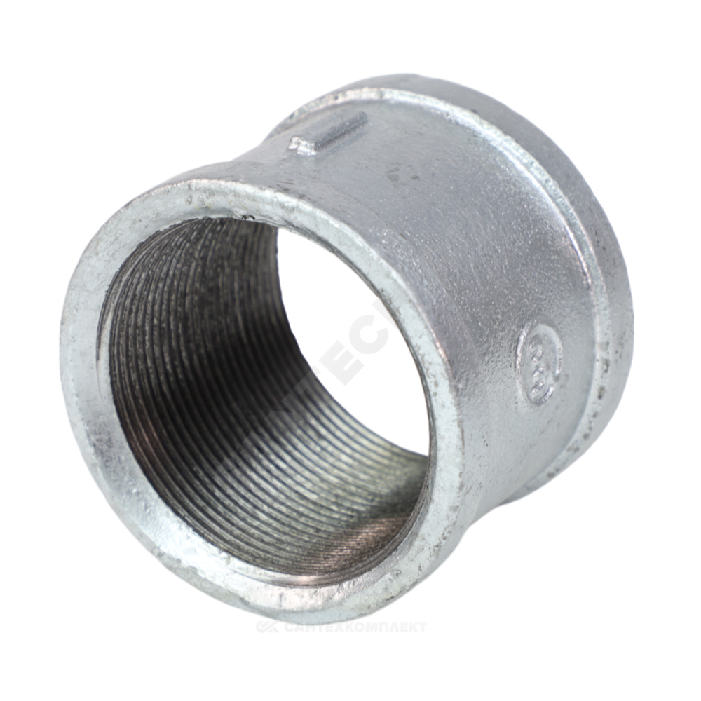 Муфта прямая чугун оц Ду 32 (1 1/4") ВР Fittex PLUS