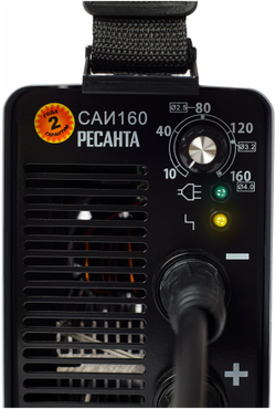 Сварочный аппарат инверторный Ресанта САИ-160 (ММА, 160 А, ПВ - 70%)