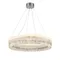 Люстра подвесная светодиодная NewRgy NWL152-ф800*H160(1200) CHROME, 300 Вт, хромированная
