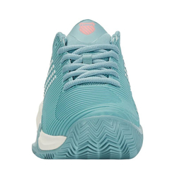 Женские Кроссовки теннисные K-Swiss Hypercourt Supreme HB - nile blue/blanc de blanc/desert flower