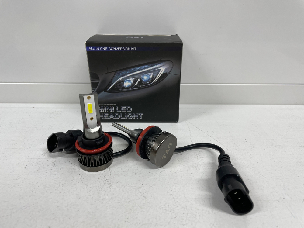 H11 / Автомобильные светодиодные лампы, H11, 36W, 6000 Lm, 12 вольт, MINI LED, Т ЛюксМини, TG (2 шт. / комплект)