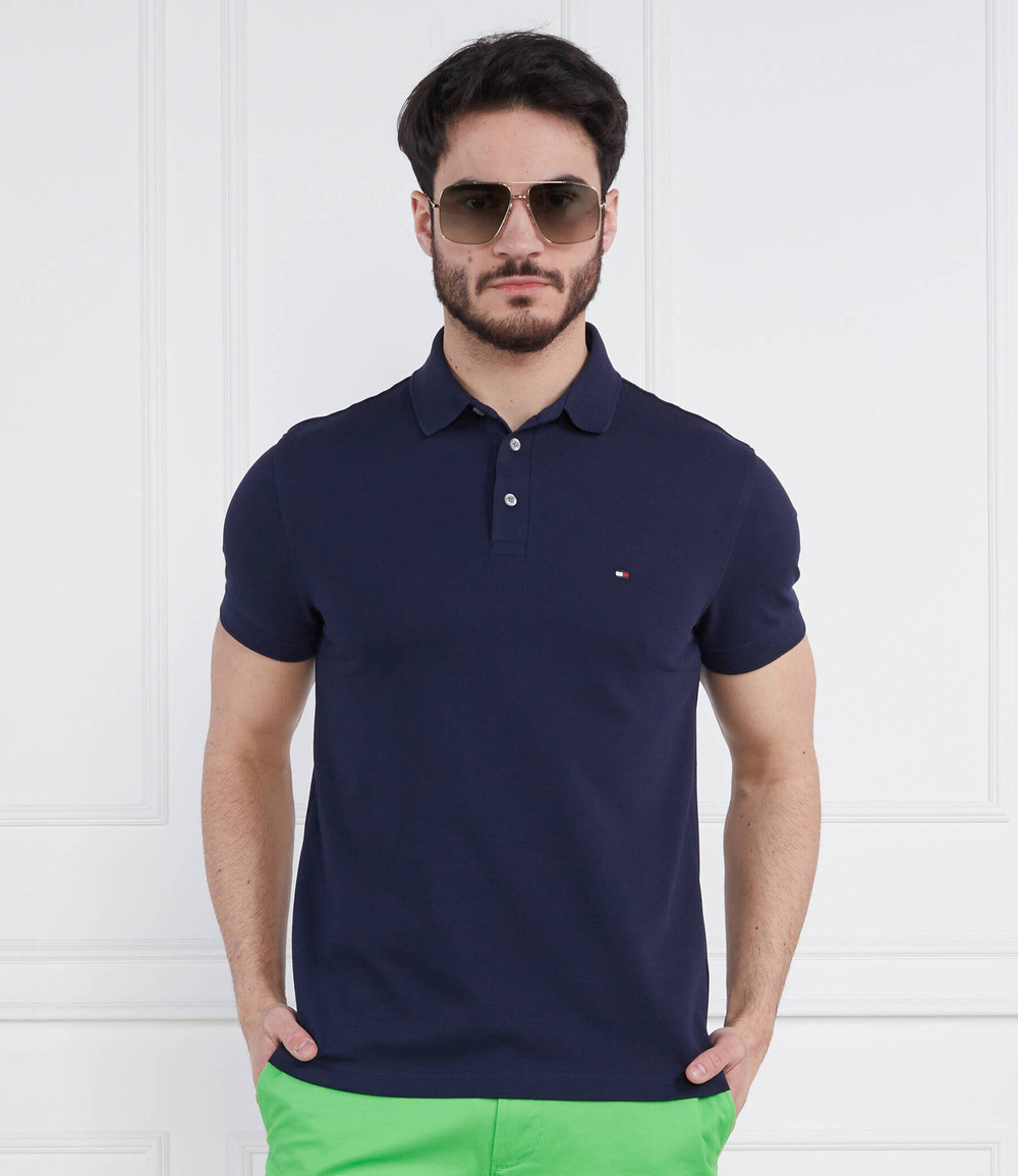 Поло Tommy Hilfiger - темно-синий(MW0MW17771)
