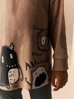Комплект из четырех предметов для мальчика Next 854-178, Серый, Молочный, Черный