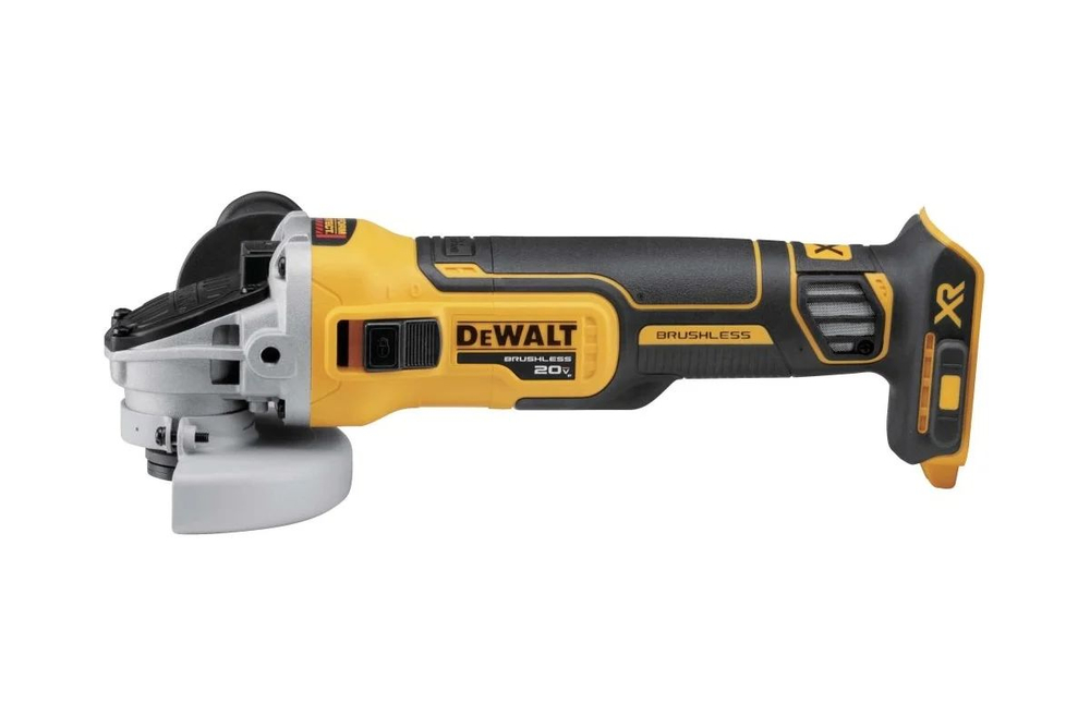 DEWALT Аккумуляторная угловая шлифмашина DCG405N, 20 В, 100 мм, 9000 об/мин, без АКБ и ЗУ () DCG405N-A9